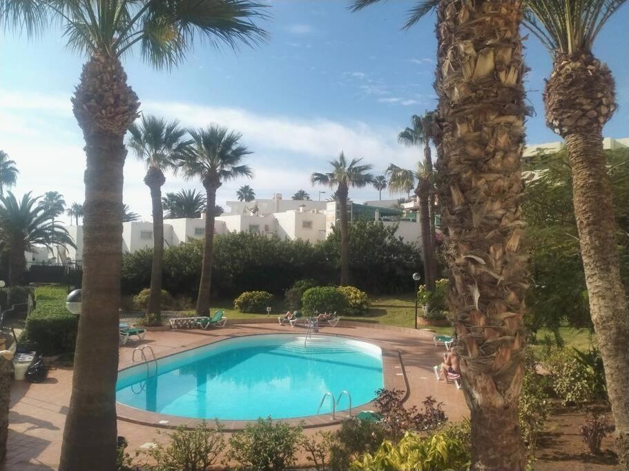 Nueva Europa Apartamentos Maspalomas  Dış mekan fotoğraf